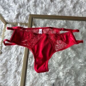 Elegant Red Lace Women's Intimate size small